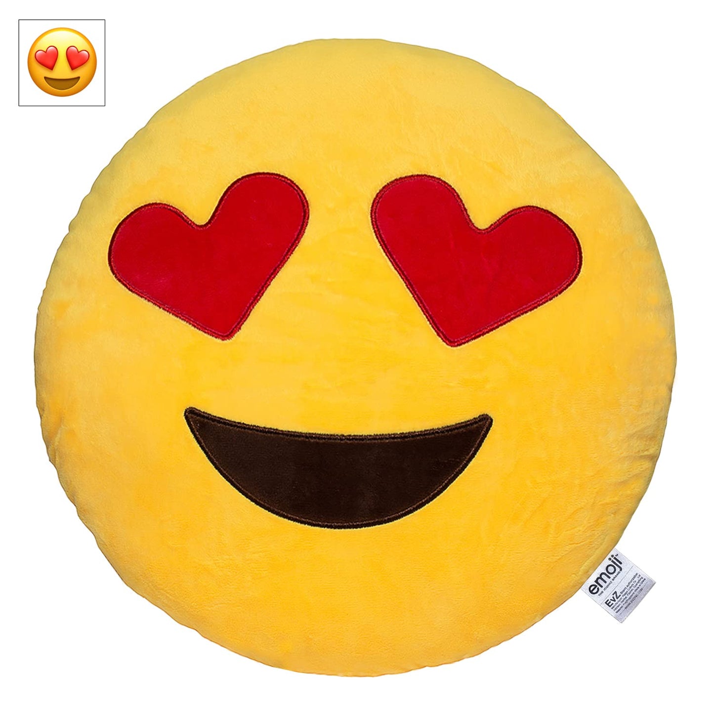 Pawriot Soft Plush Smiley Pillow Toy for Pets – Fun & Cozy Cushion (30 cm)